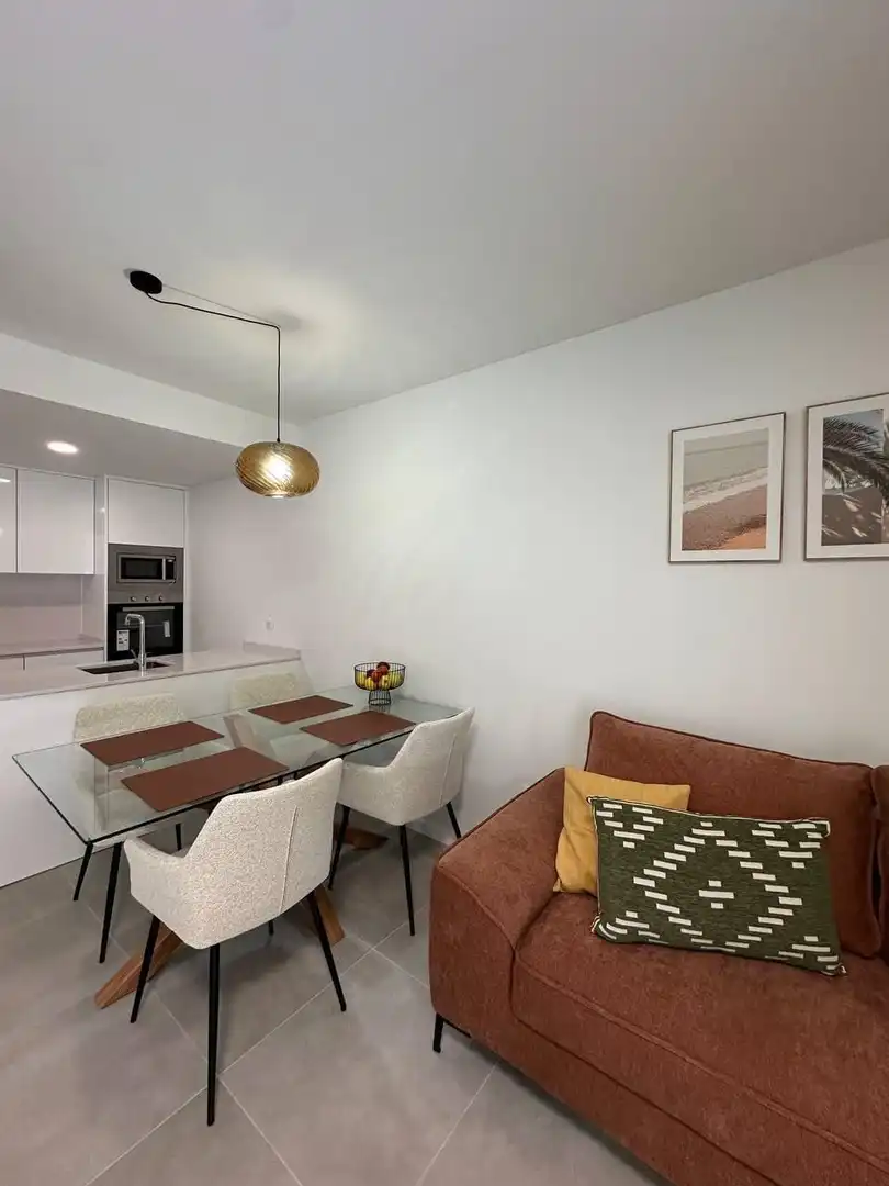 Dining room of Flat for sale in Orihuela  with Air Conditioner, Swimming Pool and Furnished