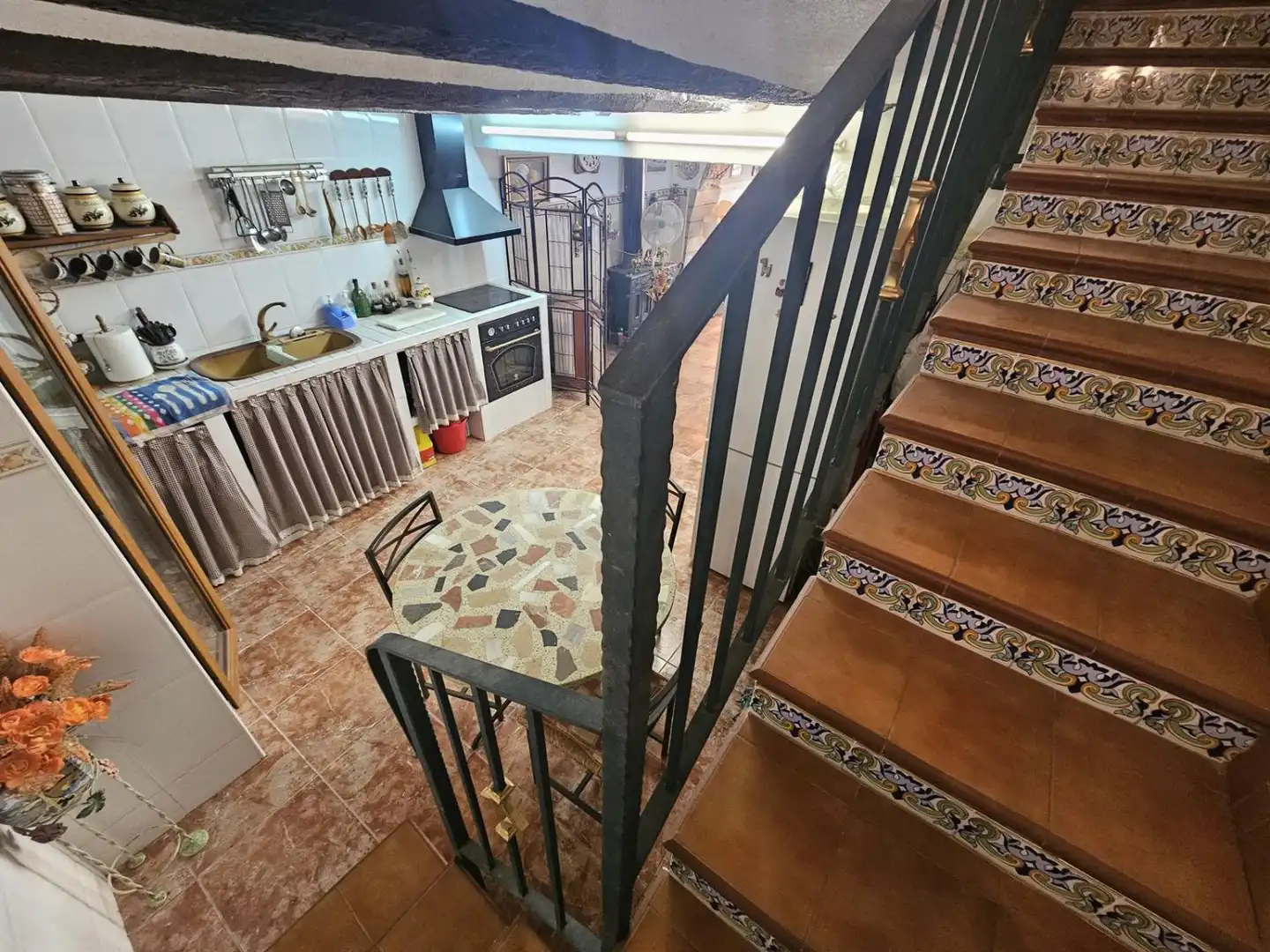 Cuina de Casa o xalet en venda en Les Coves de Vinromà amb Moblat