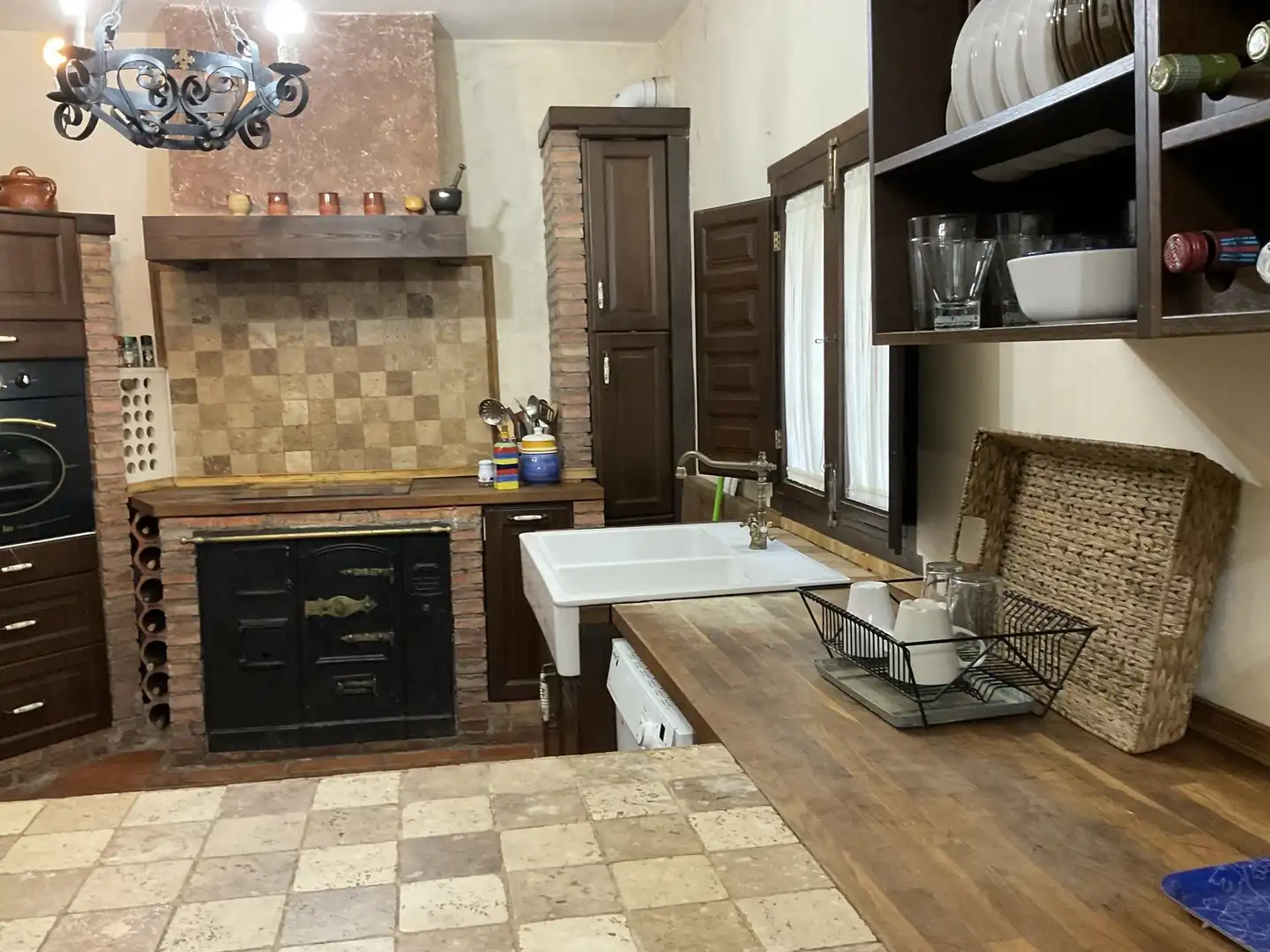 Kitchen of Country homes for sale in Bobadilla  with Parquet flooring, Terrace and Storage room