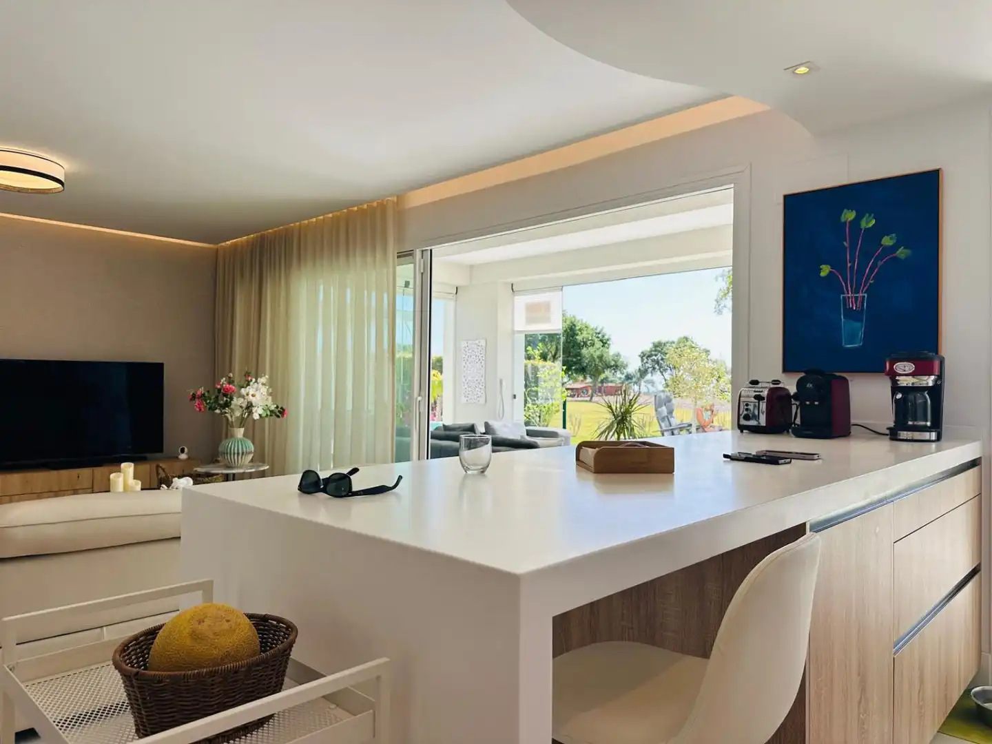 Kitchen of Apartments for sale in Sotogrande  with Air Conditioner, Heating and Terrace