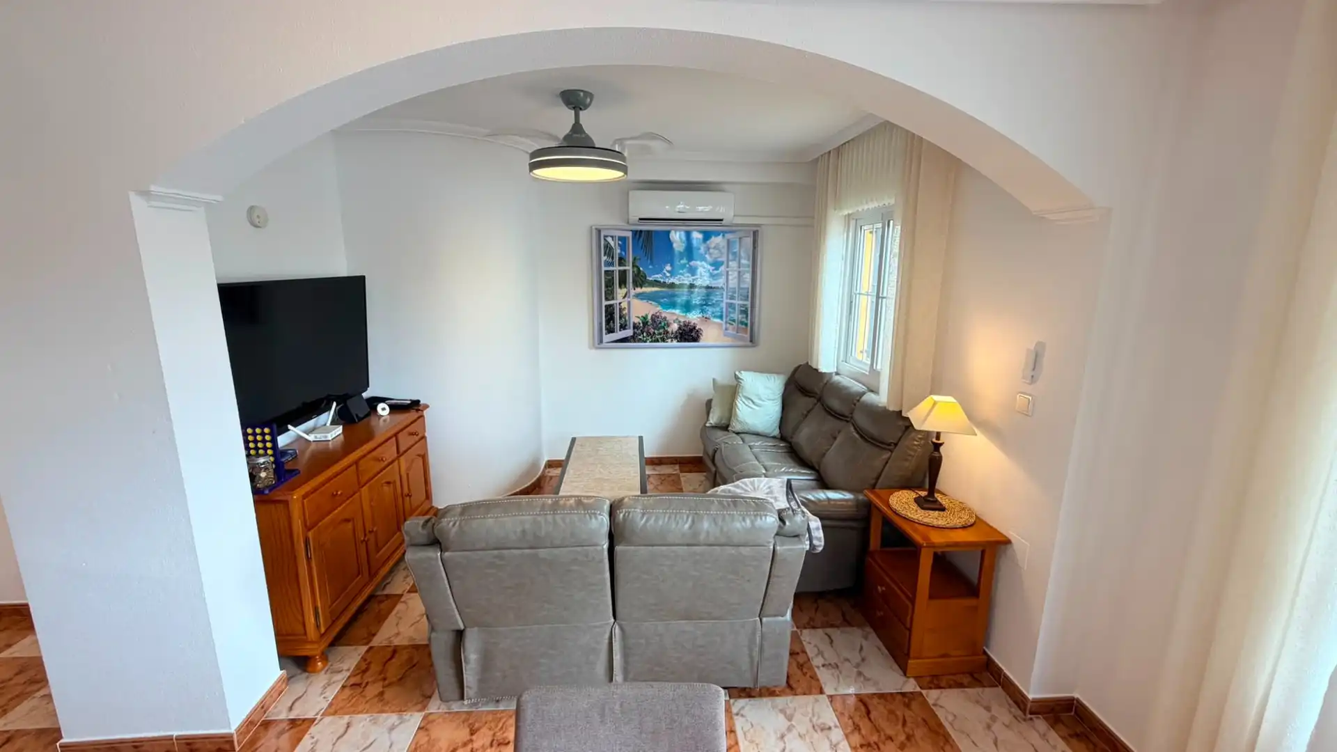 Living room of Detached homes for sale in Orihuela  with Air Conditioner, Private garden and Terrace