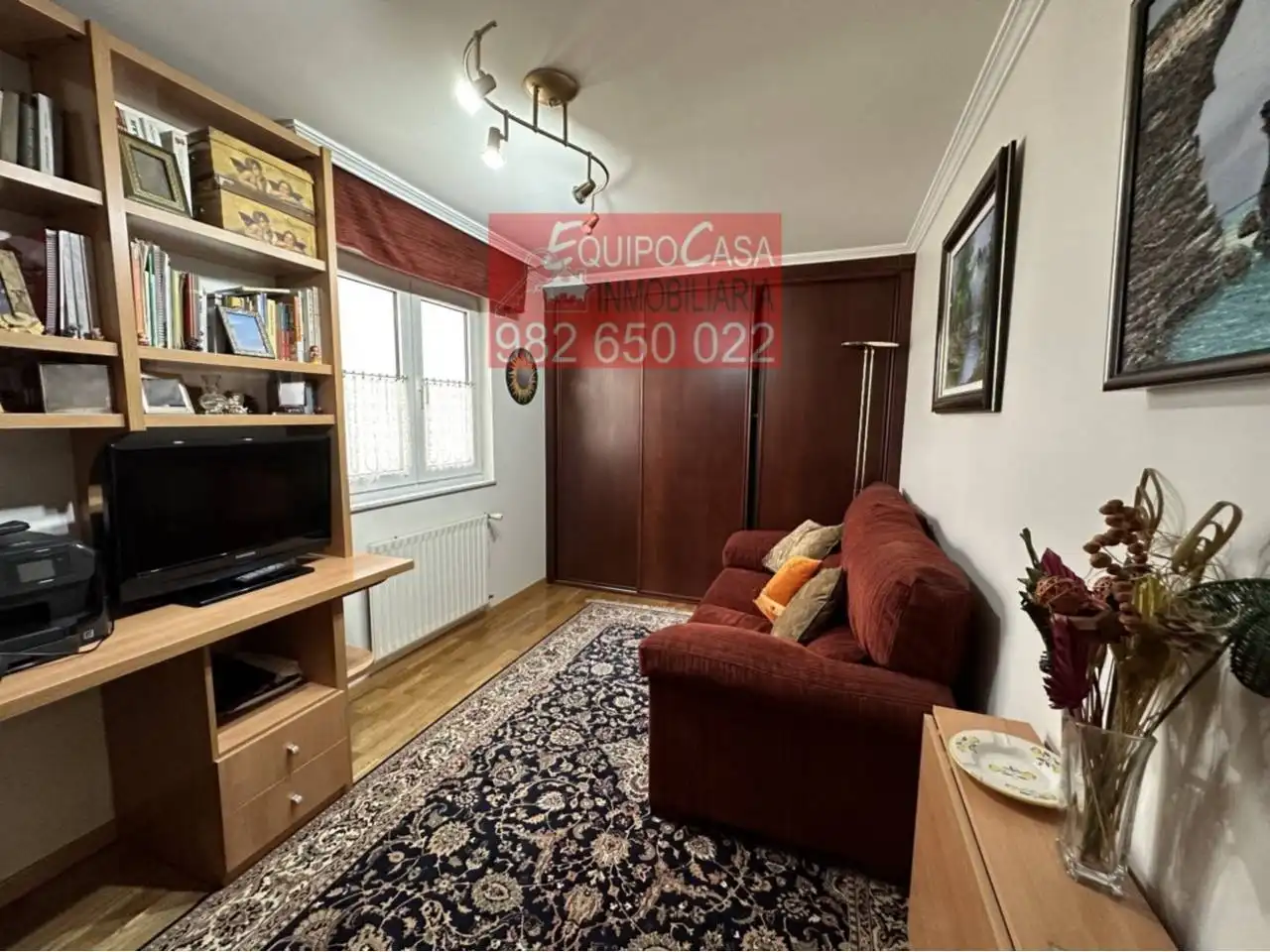 Sala de estar de Dúplex en venta en Lugo con Aire acondicionado, Calefacción y Parquet