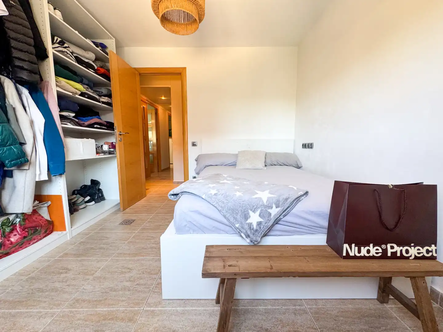 Bedroom of Flat for sale in Sentmenat  with Air Conditioner, Heating and Oven