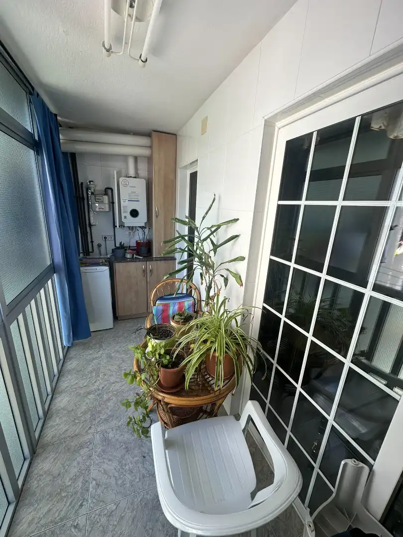 Terraza de Piso en venta en Santa Coloma de Gramenet con Trastero, Amueblado y Balcón