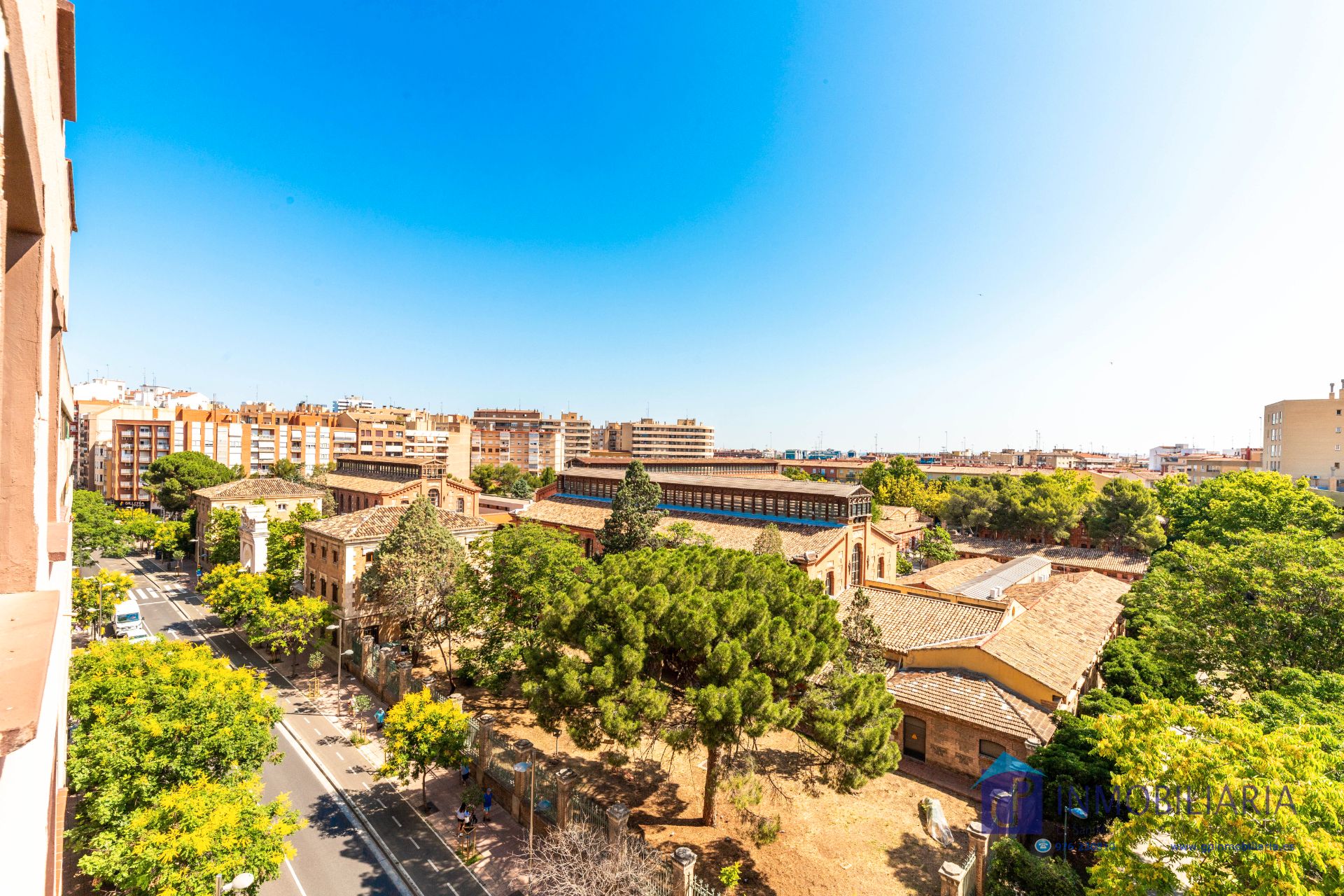 Exterior view of Flat for sale in  Zaragoza Capital  with Heating, Terrace and Washing machine