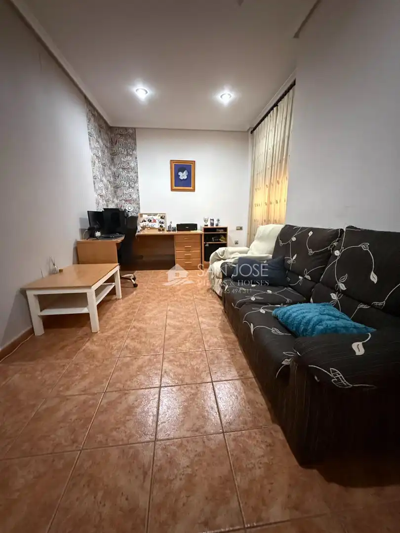 Sala d'estar de Casa o xalet en venda en Aspe amb Aire condicionat, Terrassa i Traster