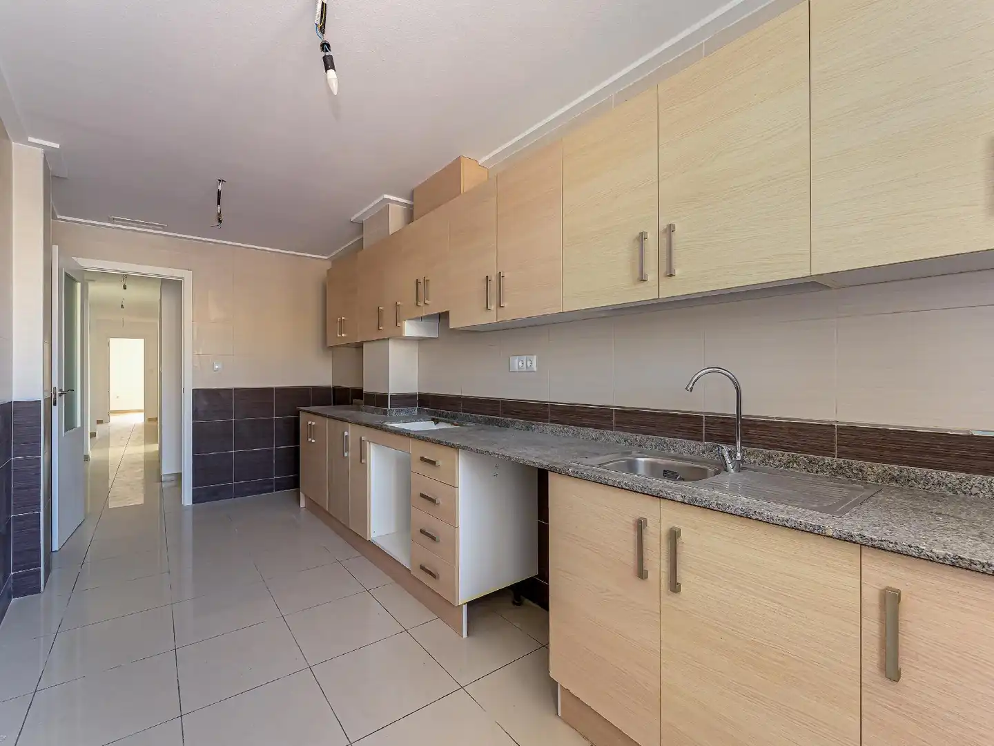 Kitchen of Flat for sale in Aspe  with Terrace