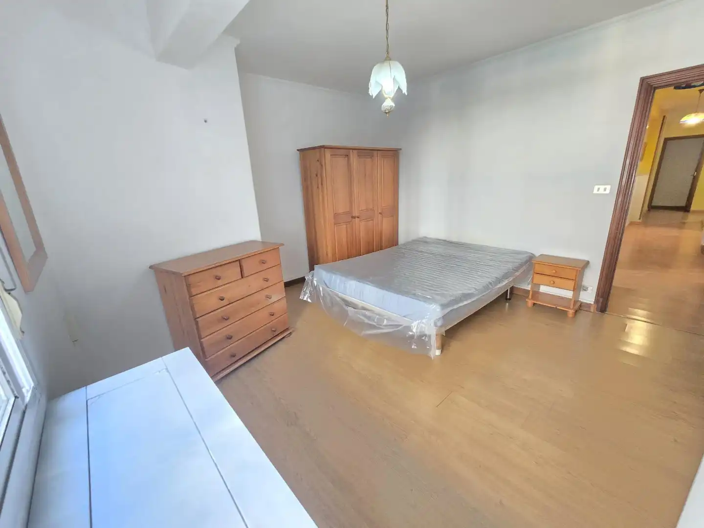 Bedroom of Flat for rent in Vigo   with Heating, Parquet flooring and Furnished