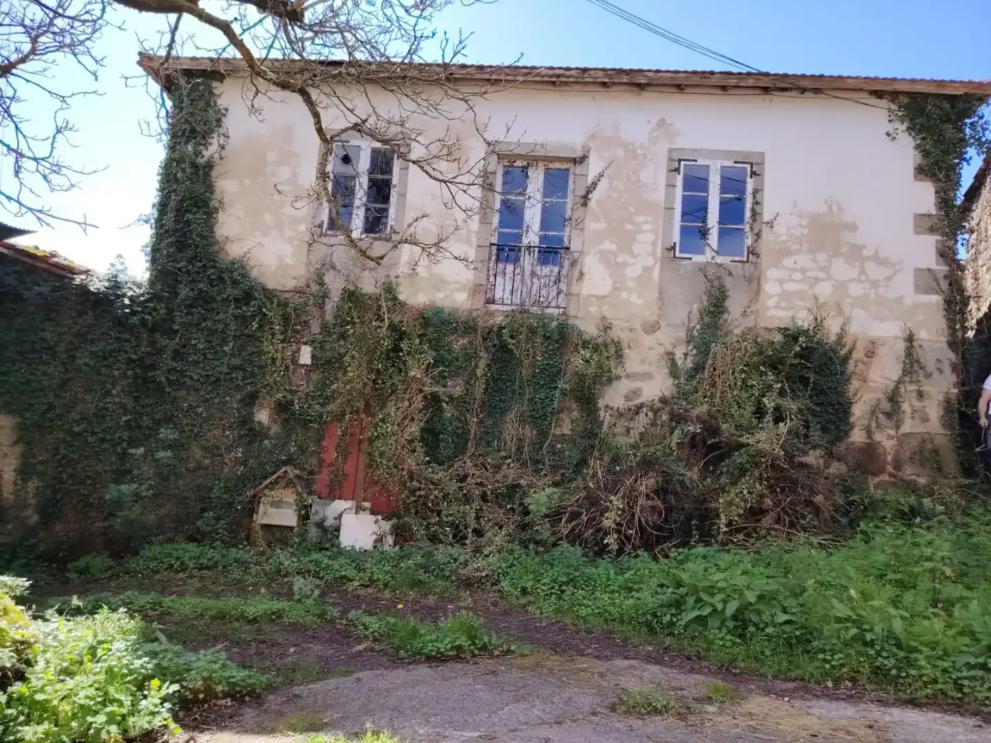 Vista exterior de Casa adosada en venta en Pantón, Lugo