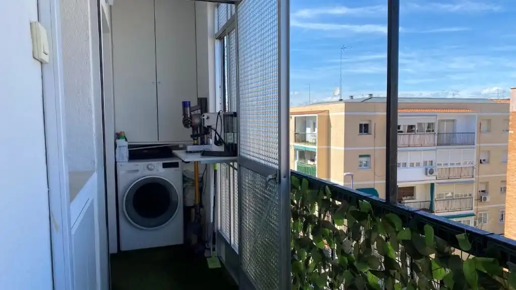Balcony of Flat for sale in Leganés  with Air Conditioner, Heating and Terrace