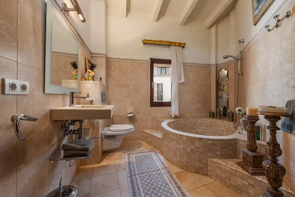 Bany de Apartament en venda en  Palma de Mallorca amb Aire condicionat, Calefacció i Terrassa