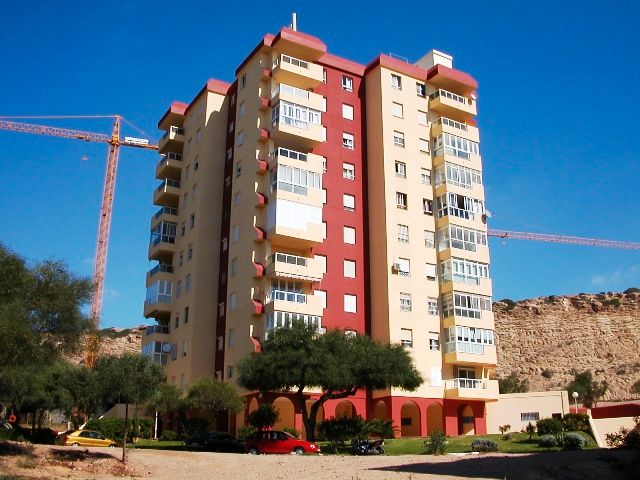 Vista exterior de Apartament en venda en El Ejido amb Aire condicionat, Terrassa i Moblat