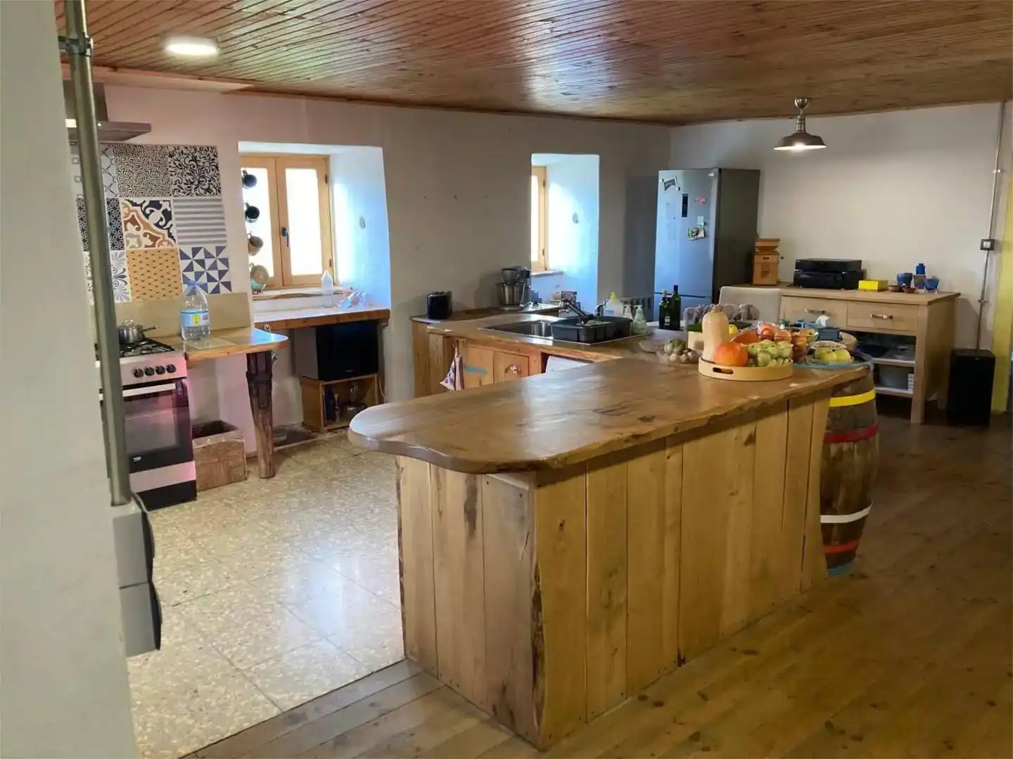 Cuina de Finca rústica en venda en Pantón