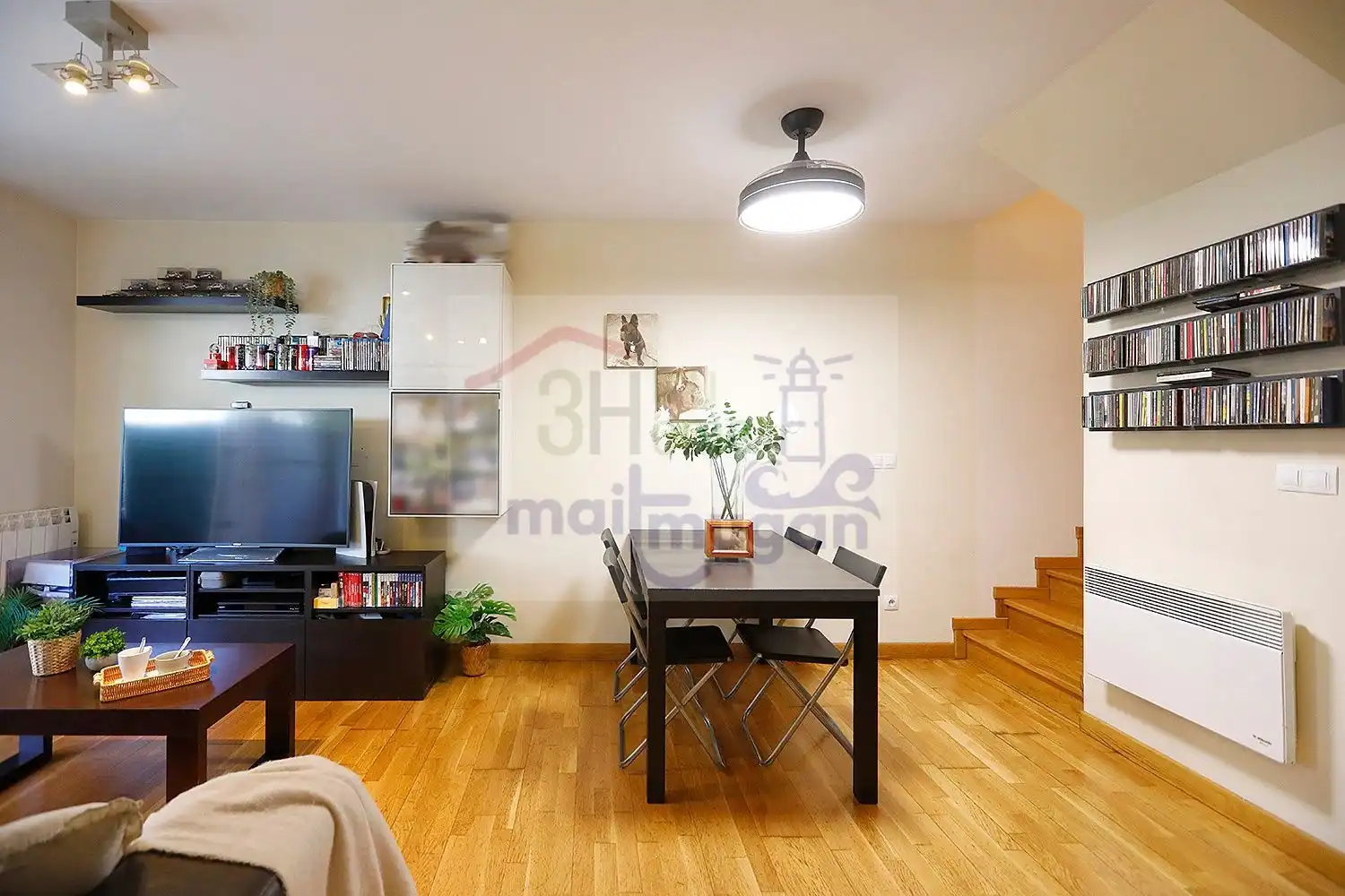 Sala de estar de Casa adosada en venta en Hendaye con Aire acondicionado, Calefacción y Terraza