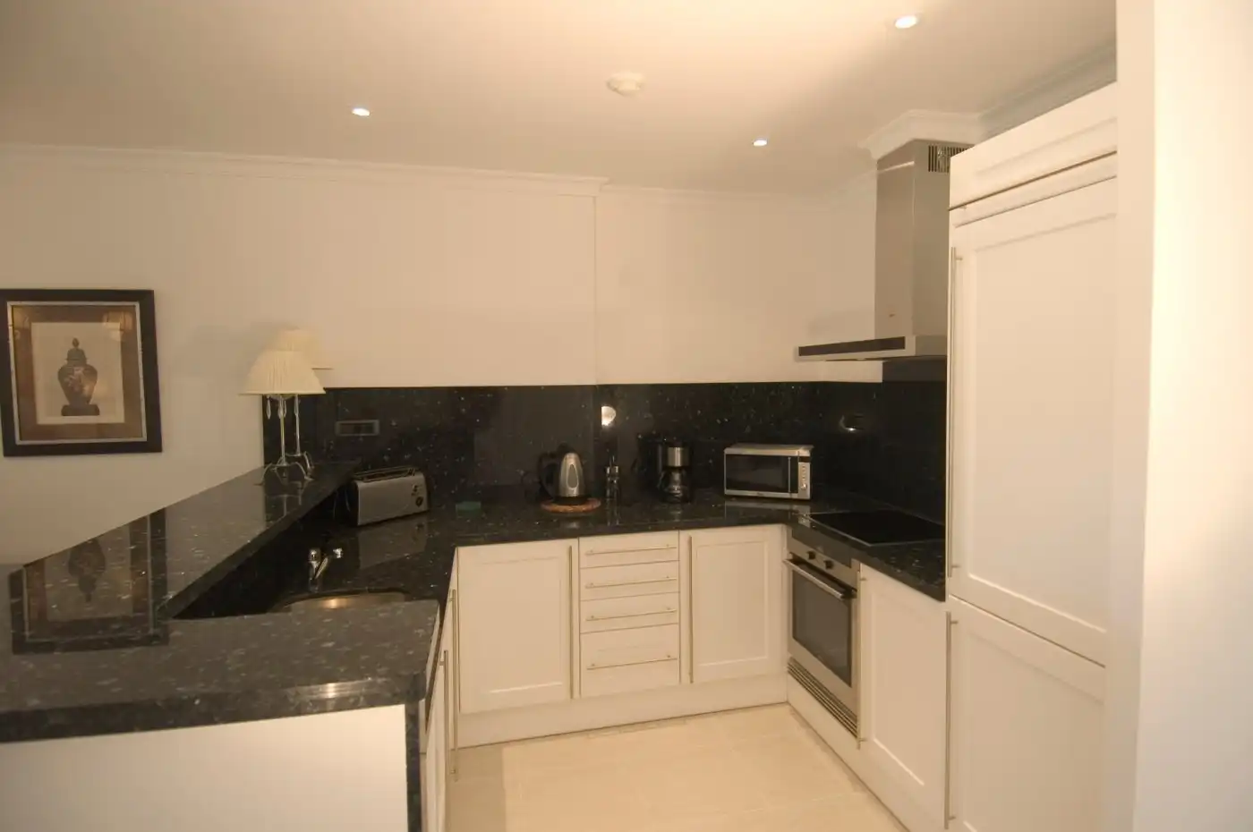 Cocina de Apartamento en venta en Benissa con Aire acondicionado, Calefacción y Jardín privado