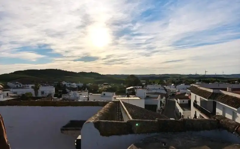Exterior view of Detached homes for sale in Paterna de Rivera  with Storage room, Furnished and Balcony