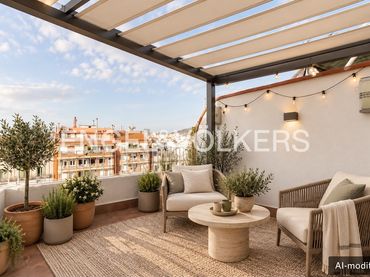 Ático con ascensor en venta en Gràcia