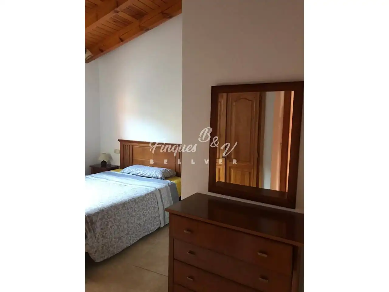 Dormitori de Casa o xalet de lloguer en Montellà i Martinet amb Calefacció, Terrassa i Moblat
