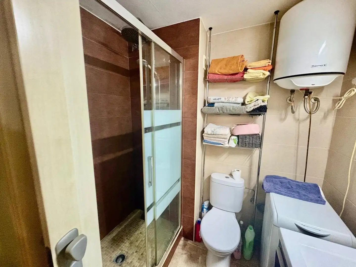 Bathroom of Apartments for sale in Lloret de Mar  with Heating, Balcony and Community pool