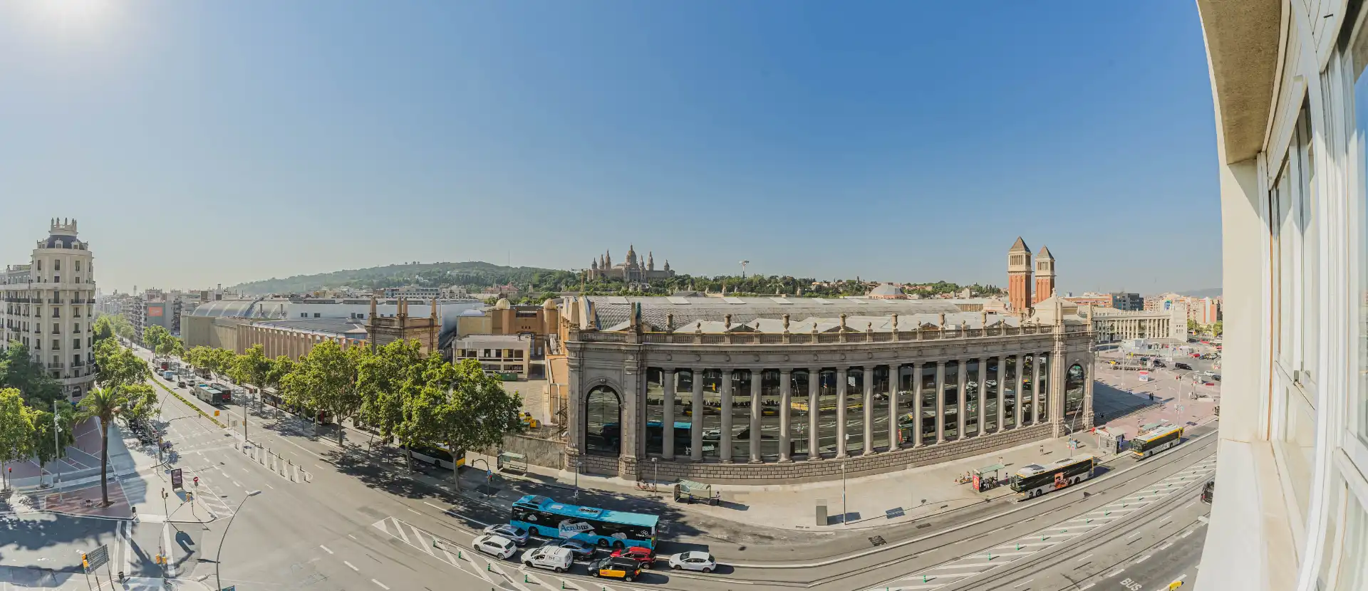 Exterior view of Flat for sale in Barcelona  with Air Conditioner, Heating and Parquet flooring