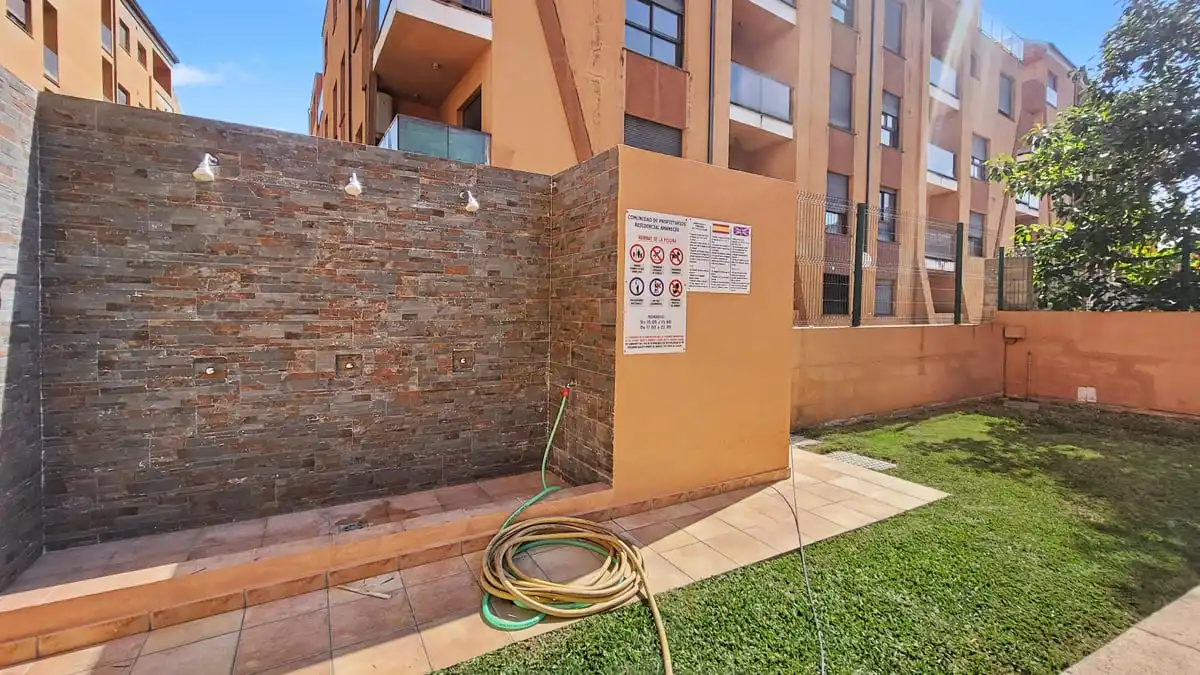 Vista exterior de Apartamento en venta en Pedreguer con Aire acondicionado, Calefacción y Jardín privado