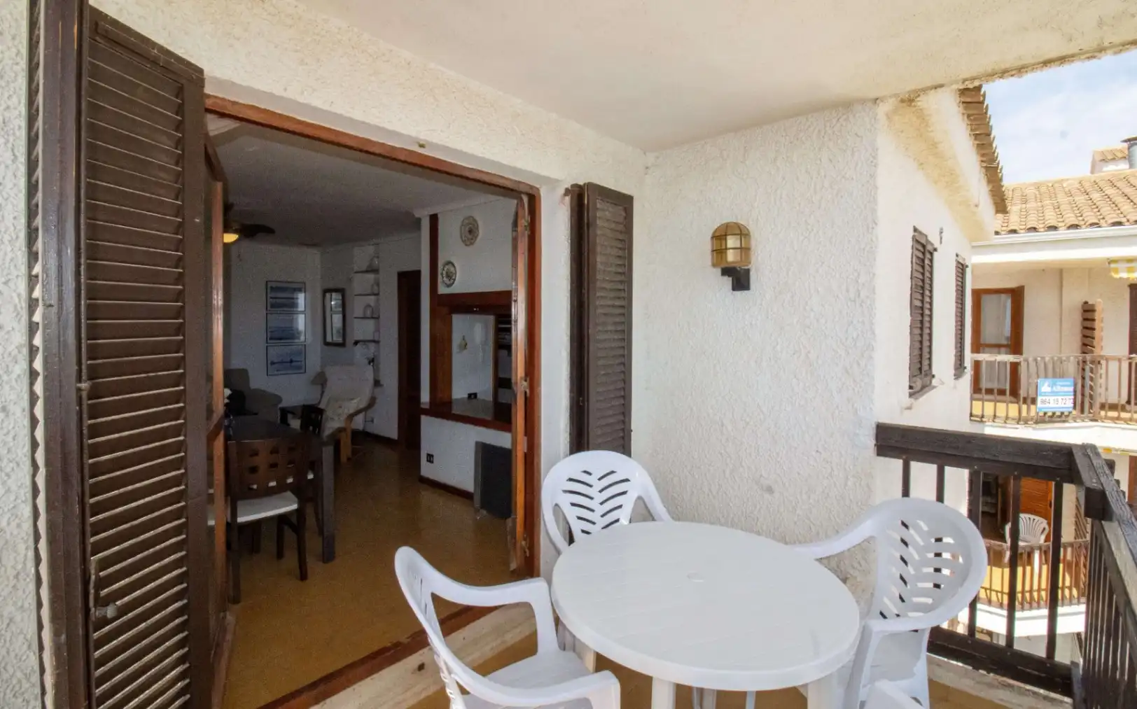 Terraza de Apartamento en venta en Alcalà de Xivert con Terraza, Amueblado y Internet