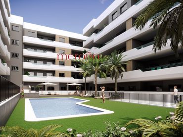 Apartment with pool for sale in Santa Pola ciudad