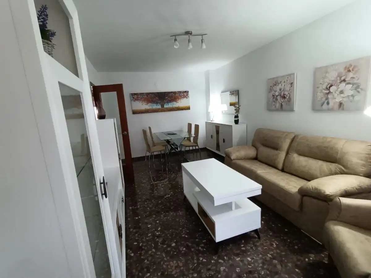 Wohnzimmer von Wohnung zur Miete in Jaén mit Klimaanlage, Terrasse und Möbliert