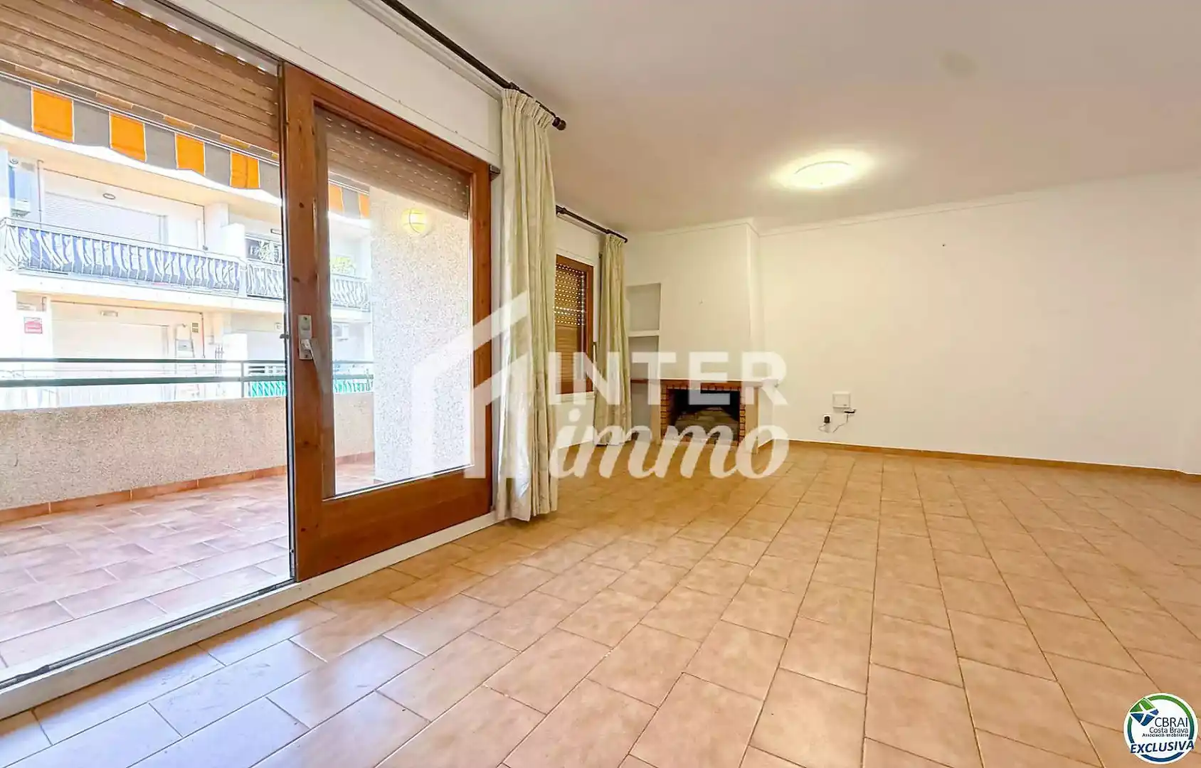 Sala de estar de Piso en venta en Roses
