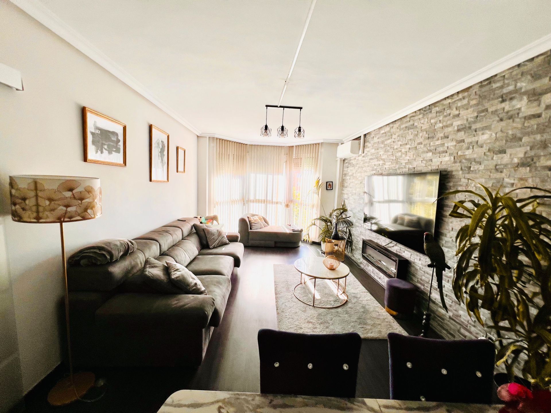 Living room of Attic for sale in  Madrid Capital  with Air Conditioner, Heating and Storage room