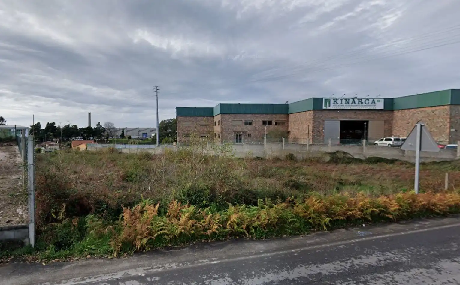 Vista exterior de Terreno industrial en venta en Vigo 