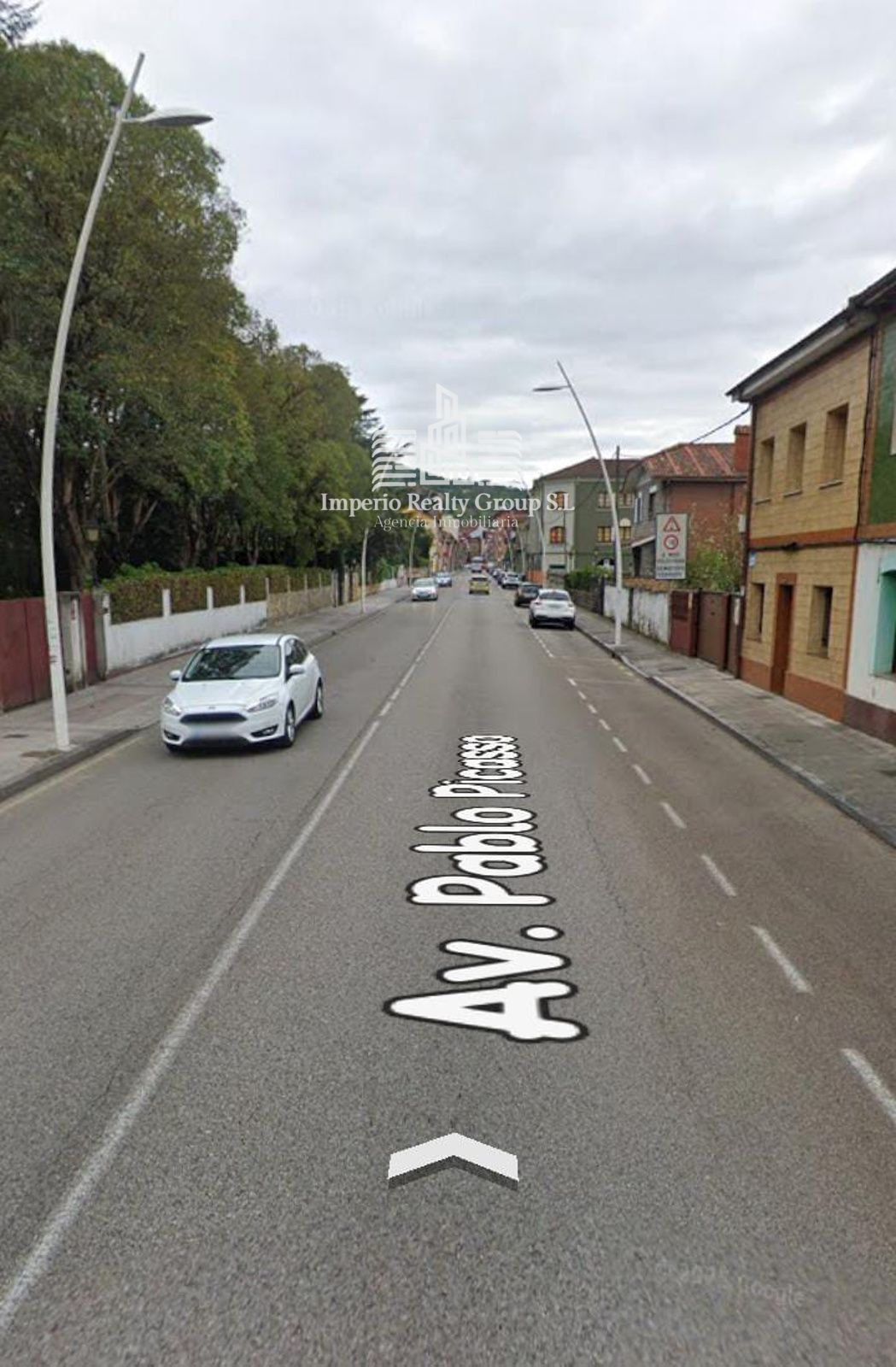 Vista exterior de Pis en venda en Langreo amb Calefacció, Jardí privat i Terrassa