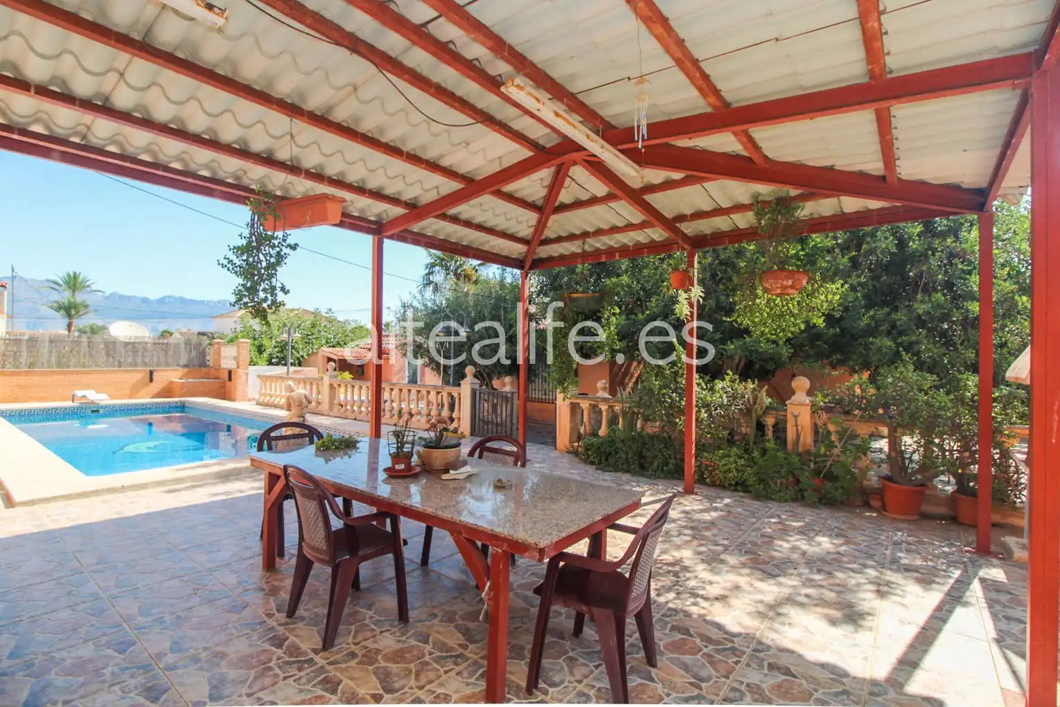 Jardín de Casa o chalet en venta en L'Alfàs del Pi con Aire acondicionado, Calefacción y Jardín privado
