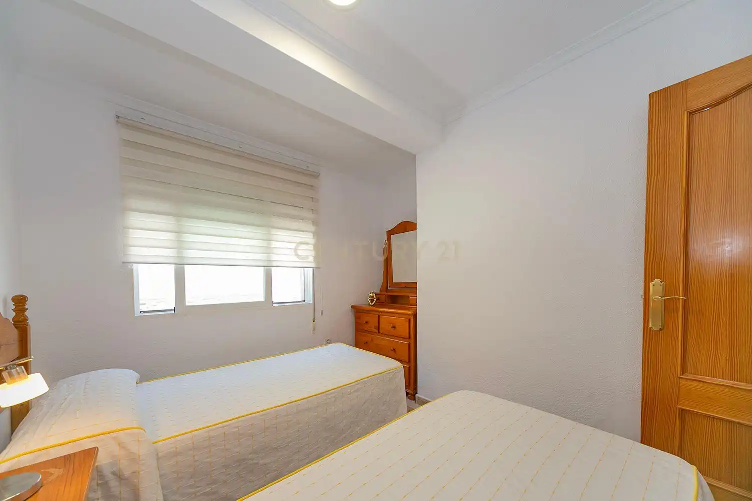 Dormitori de Apartament de lloguer en Calpe / Calp amb Piscina comunitària