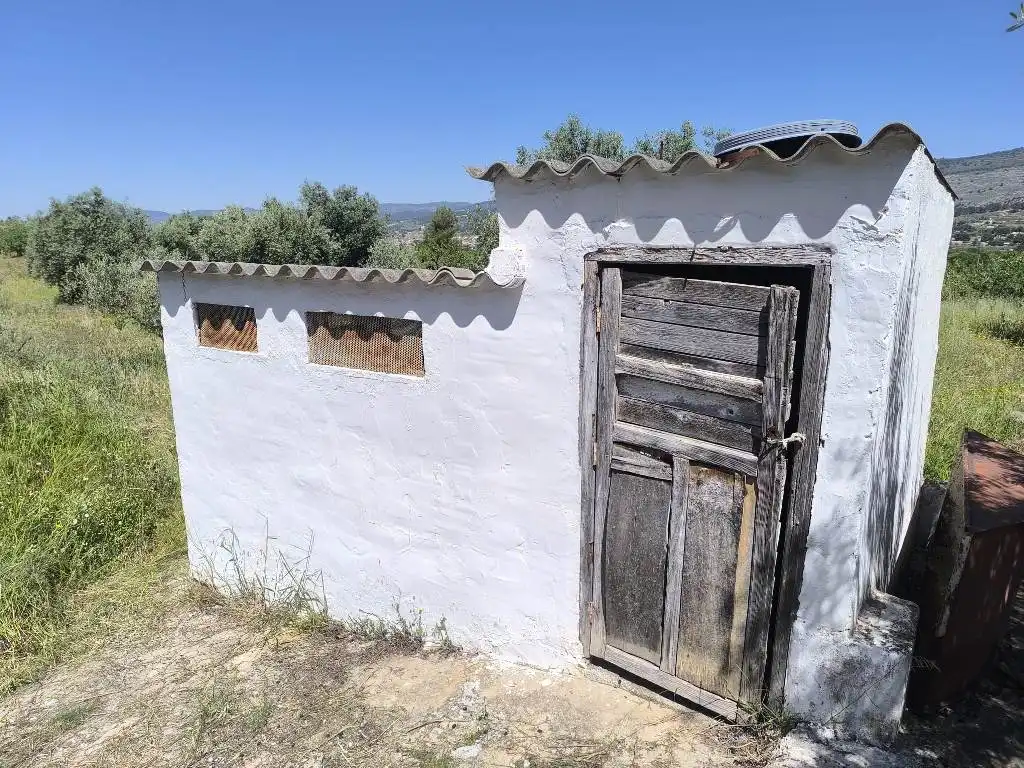 Vista exterior de Casa o chalet en venta en Ibi con Piscina