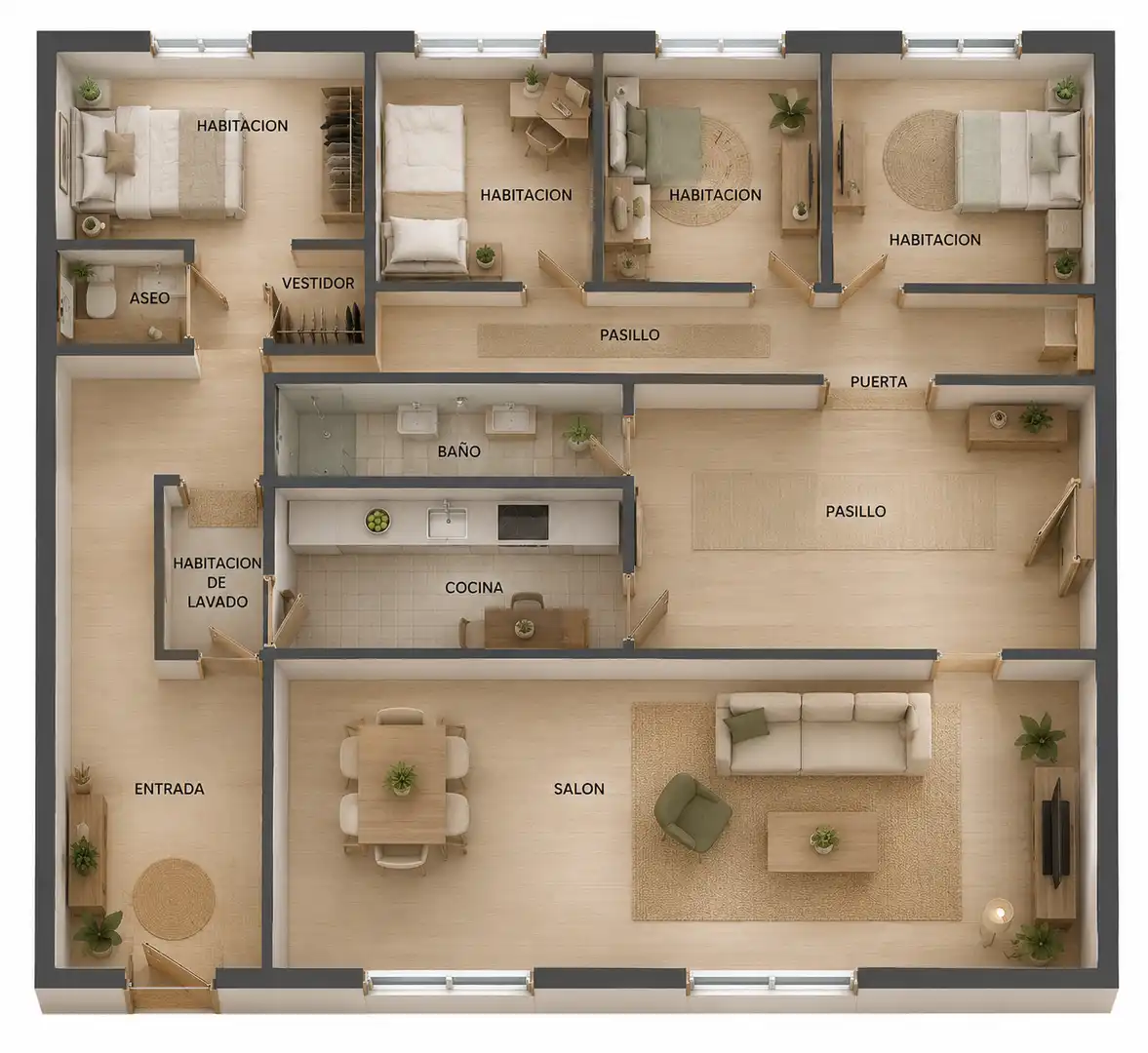 Piso en venta en Puertollano