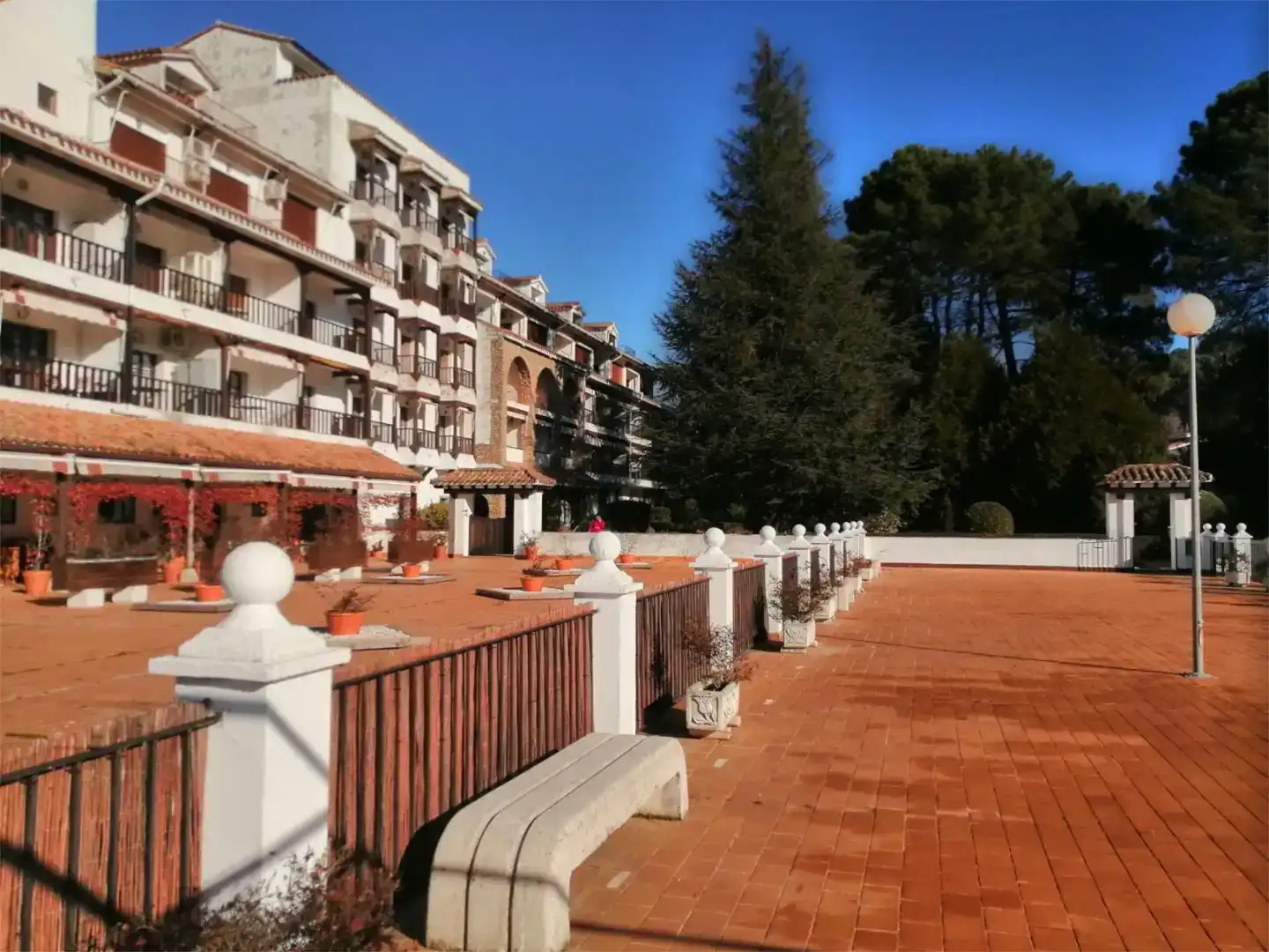 Terrassa de Apartament de lloguer en Arenas de San Pedro, Ávila