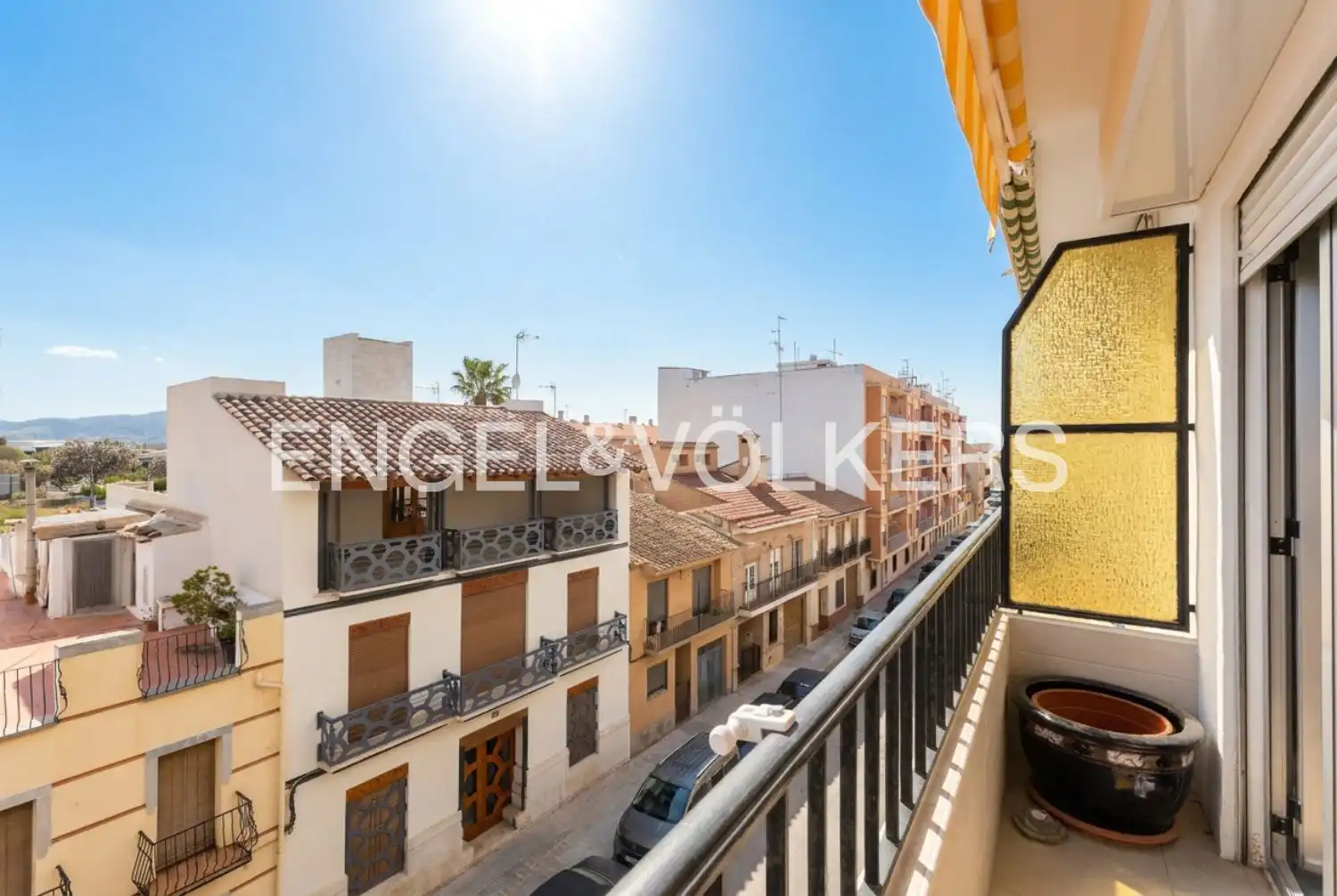 Balcony of Flat for rent in Canet d'En Berenguer  with Air Conditioner, Heating and Furnished