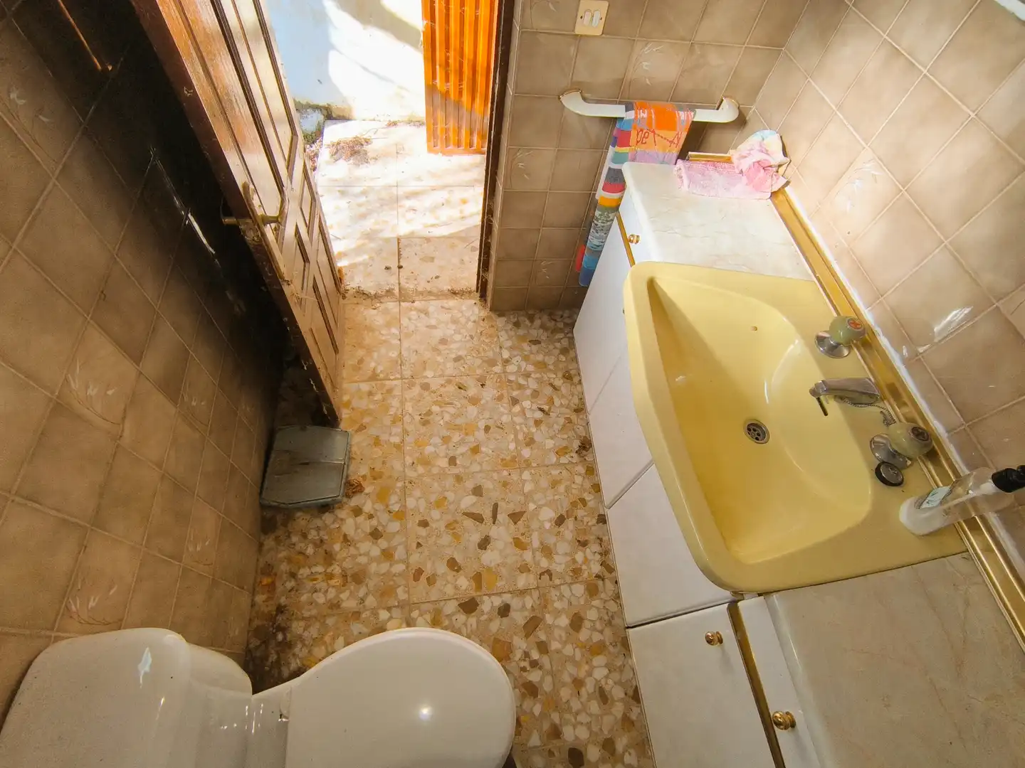 Baño de Casa o chalet en venta en Villamartín de Campos con Calefacción, Jardín privado y Trastero