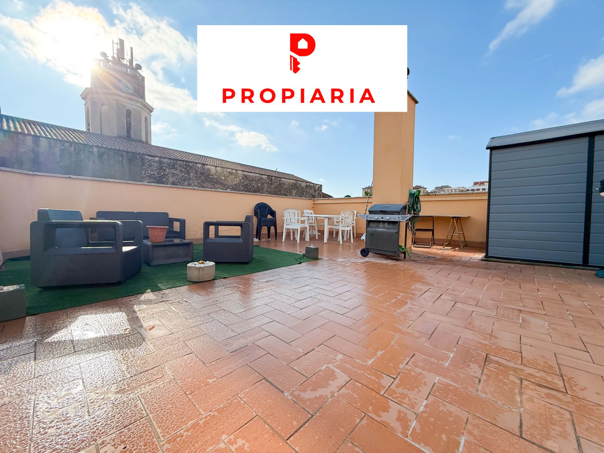 Terrace of Flat for sale in Sant Vicenç Dels Horts  with Heating, Terrace and Storage room