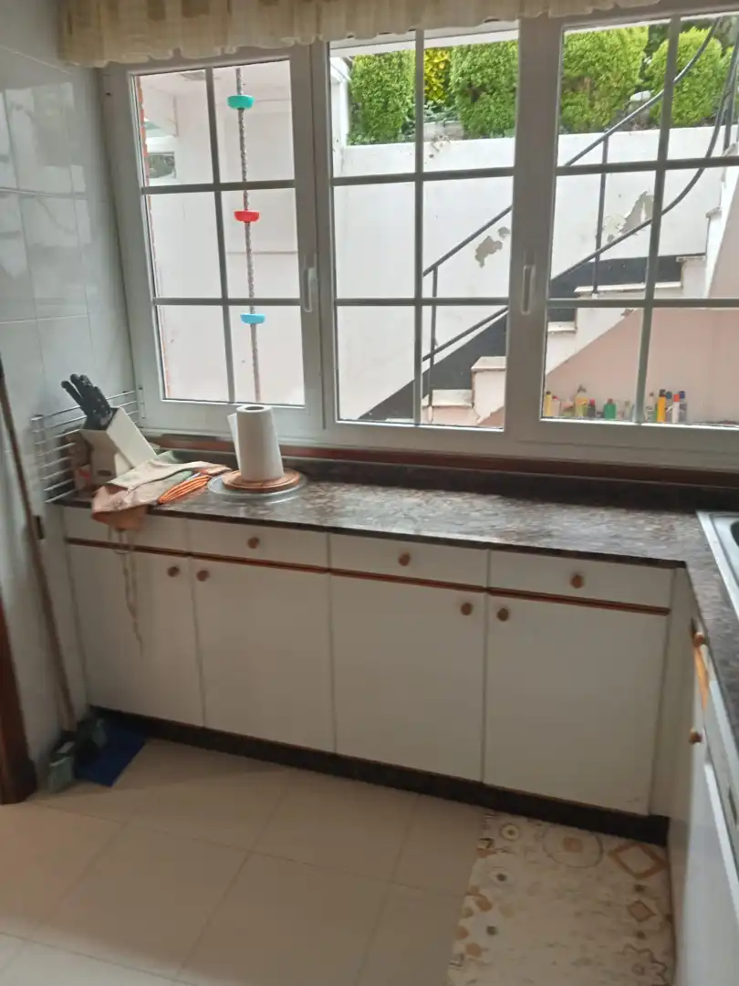 Cocina de Casa o chalet en venta en Santiago de Compostela  con Calefacción, Jardín privado y Terraza