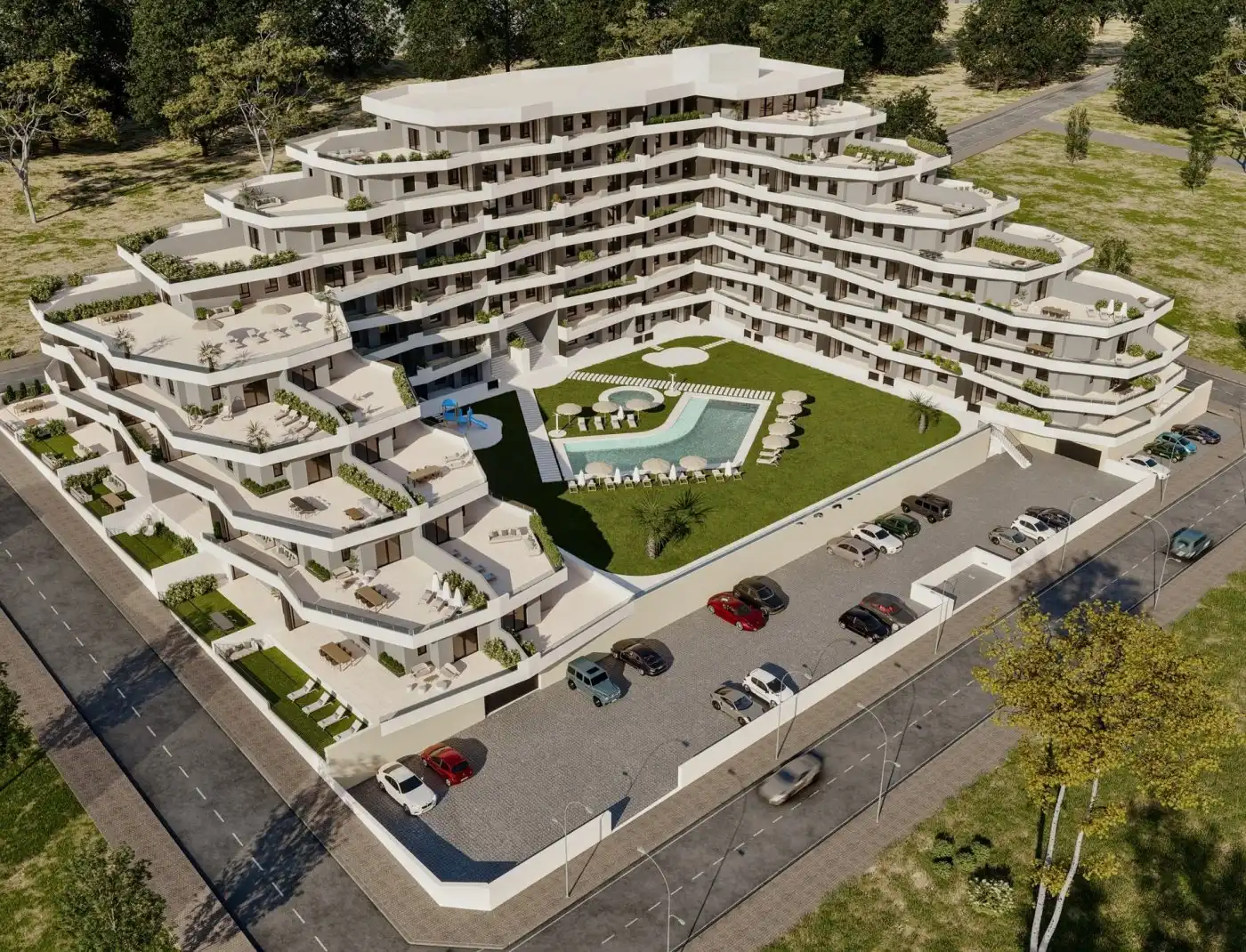 Apartament amb piscina en venda a San Miguel de Salinas, imagen 3