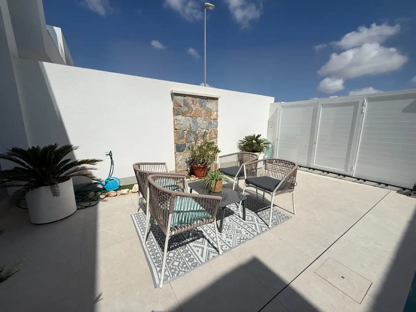 Terraza de Casa o chalet en venta en Torre-Pacheco con Calefacción, Jardín privado y Piscina