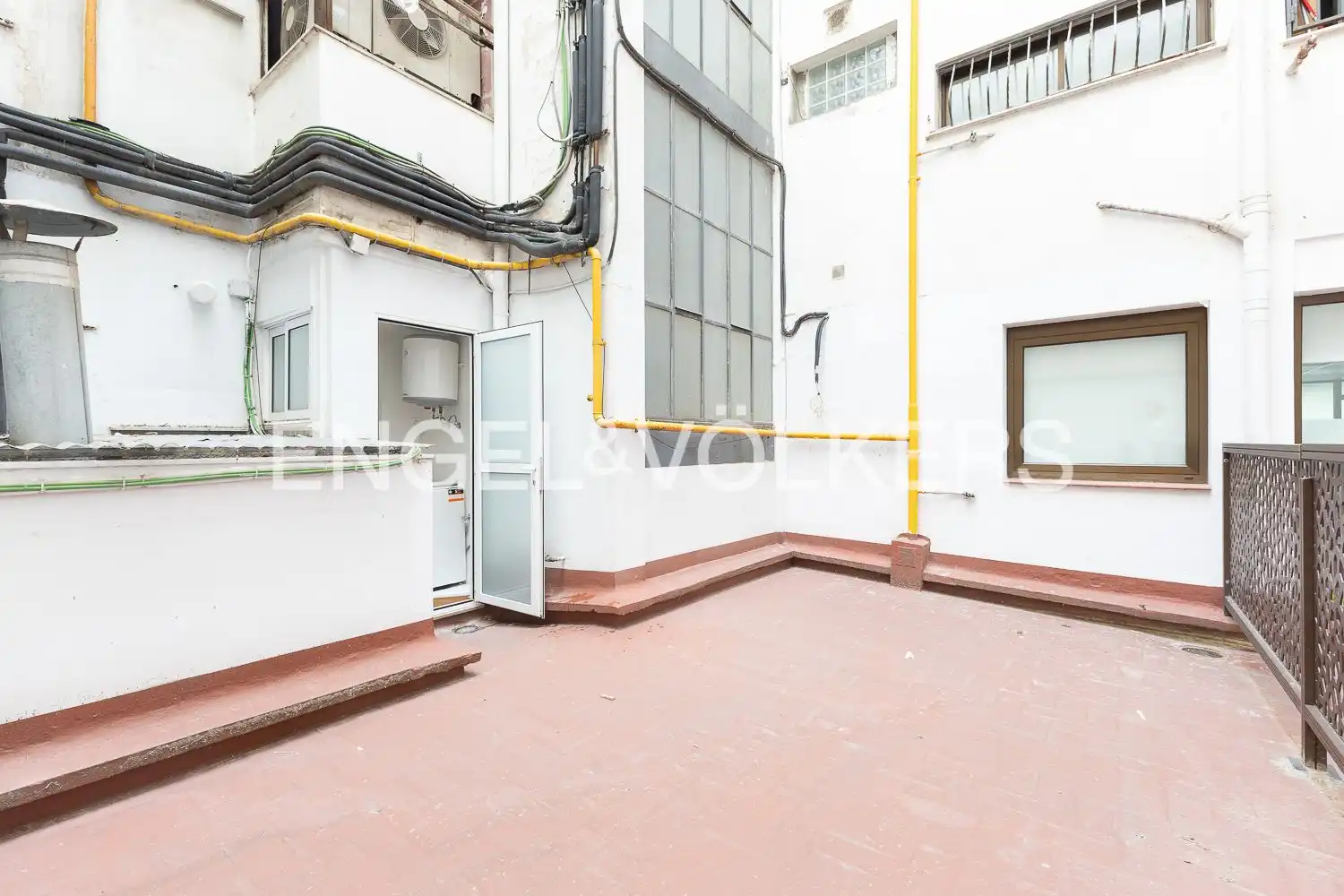 Terrace of Flat for rent in Valencia  with Air Conditioner, Heating and Terrace