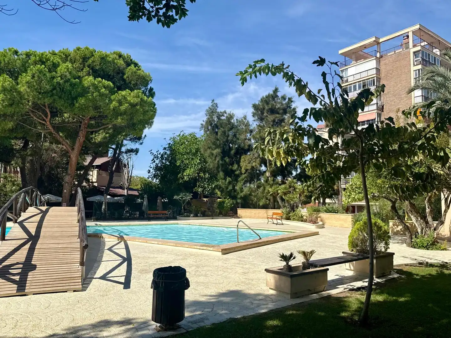Swimming pool of Flat for rent in Alicante / Alacant  with Furnished