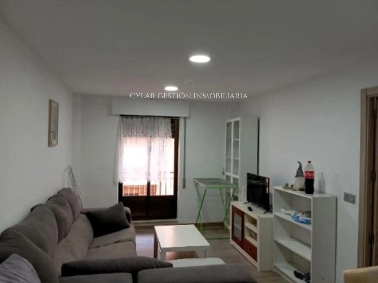 Living room of Flat to rent in Salamanca Capital  with Heating, Terrace and Furnished