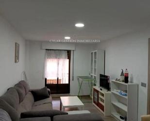 Sala d'estar de Pis de lloguer en Salamanca Capital amb Calefacció, Terrassa i Moblat