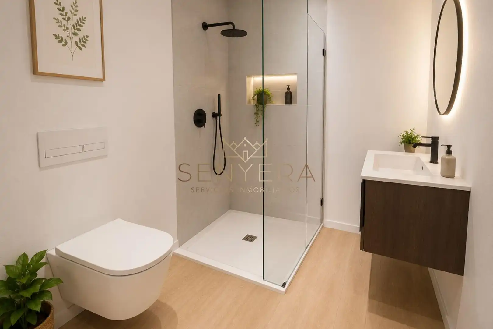Bathroom of Flat for sale in Valencia  with Air Conditioner and Terrace