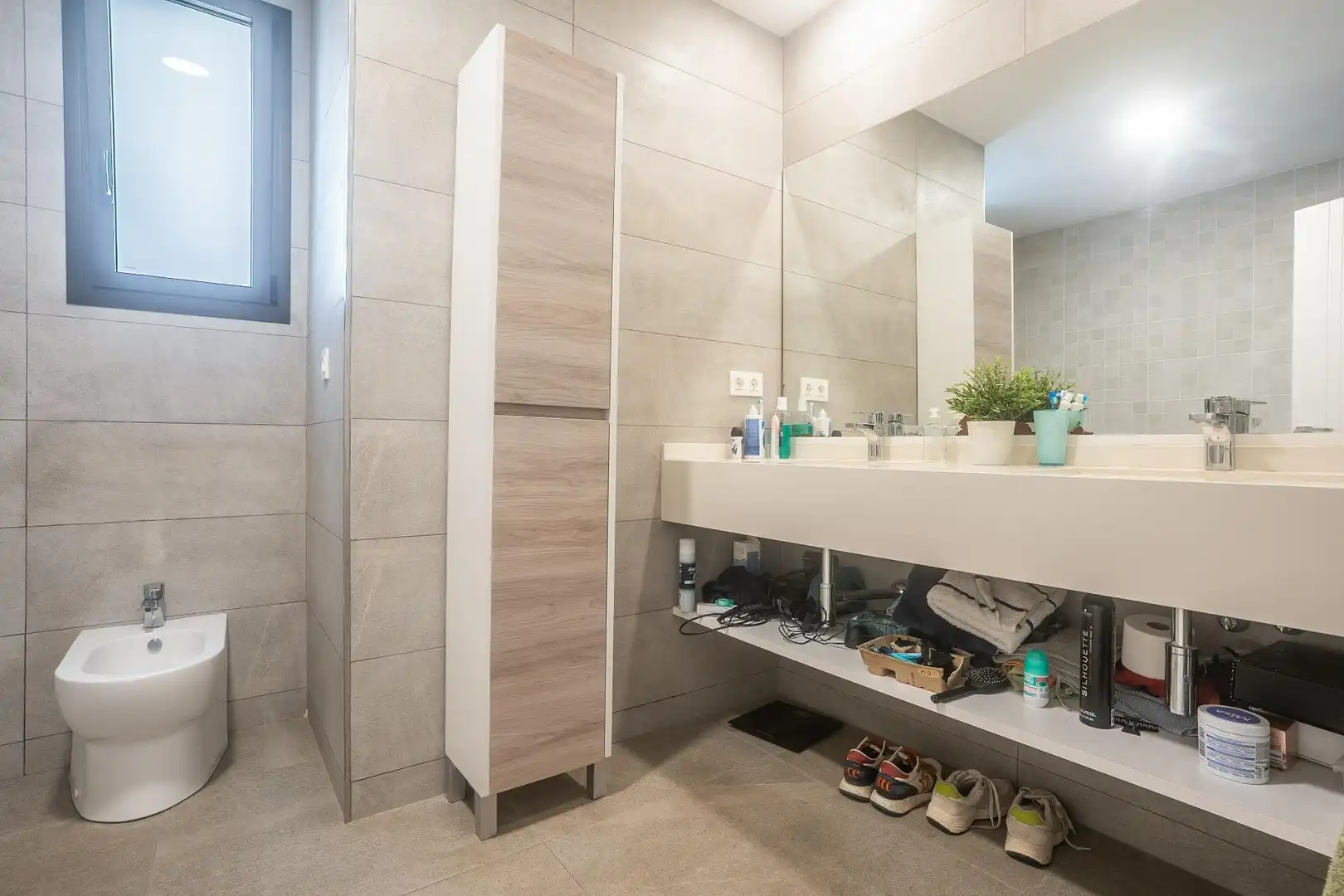 Baño de Casa o chalet en venta en Almería con Aire acondicionado, Jardín privado y Terraza
