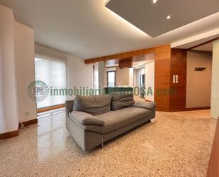 Living room of Flat for sale in Pontevedra Capital   with Heating, Terrace and Storage room